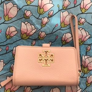 Tory Burch wristlet Blush color
